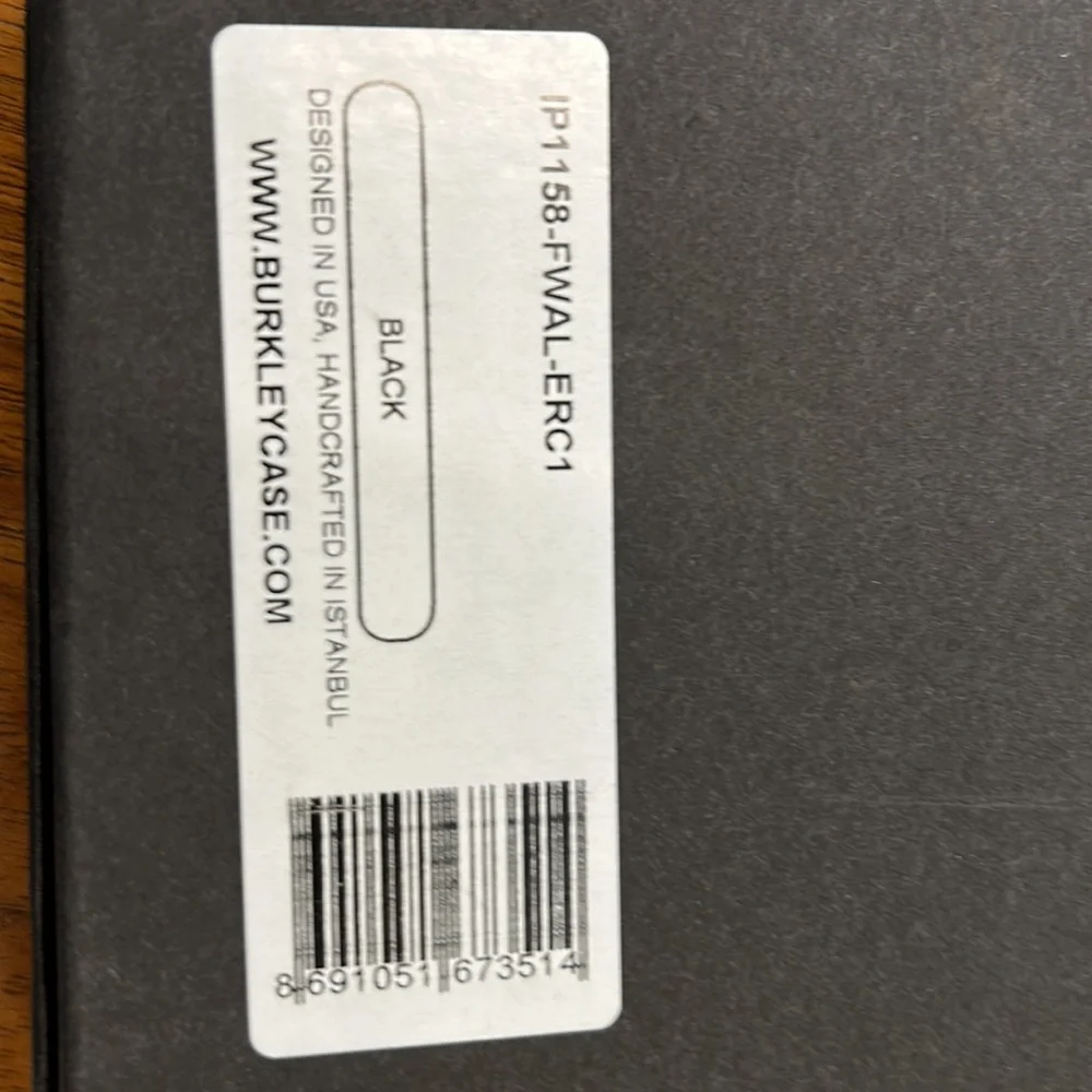 NEW Cooper iPhone 11 Pro Folio Wallet, Pebble Black